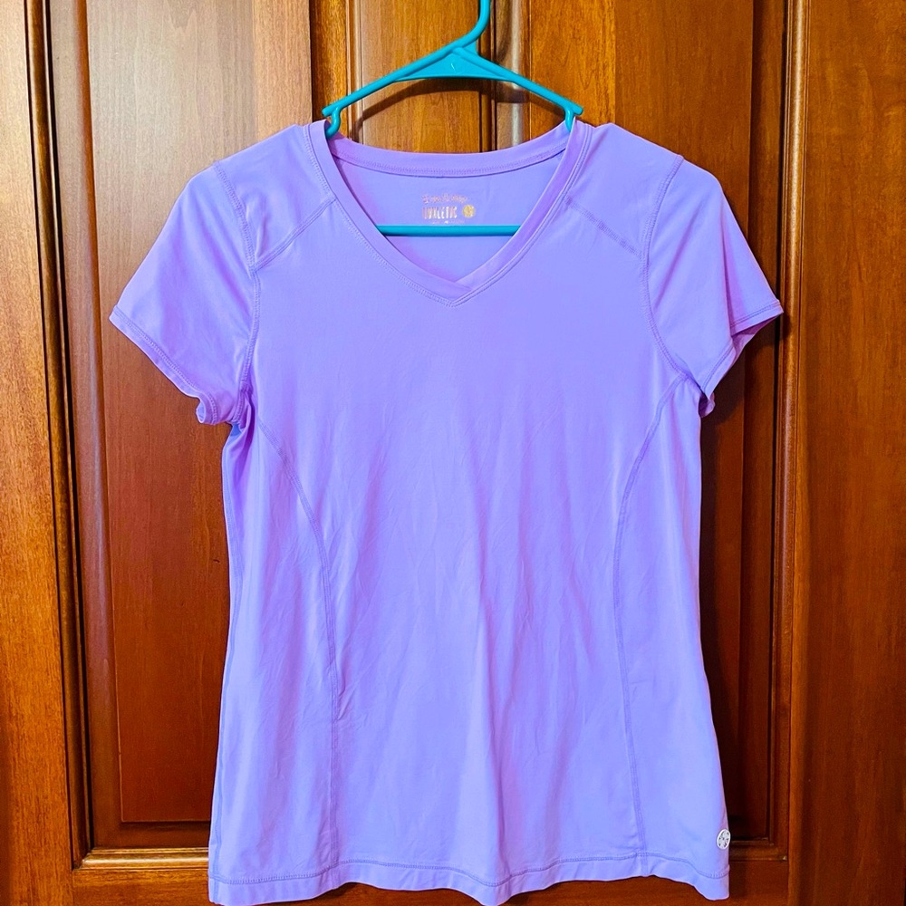 Lilly Pulitzer Luxletic V Neck Top